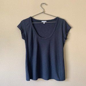 james perse charcoal muscle tee • sz 3 (fits m) • $105